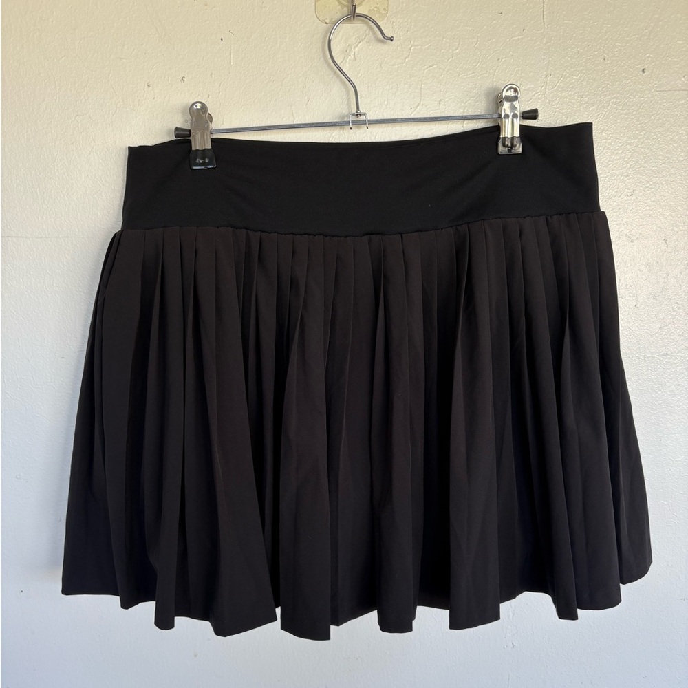 GapFit Black Tennis Skort